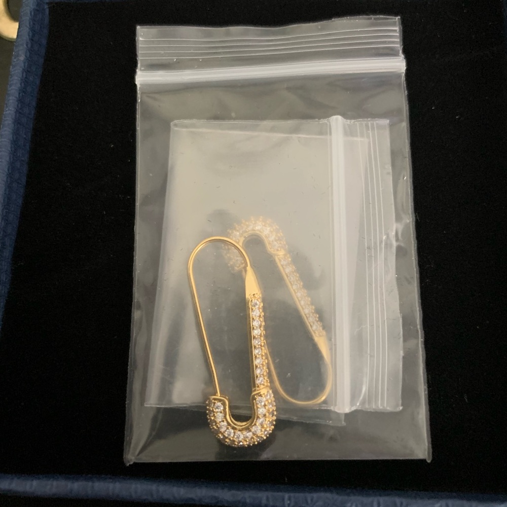 Safety Pin Earings